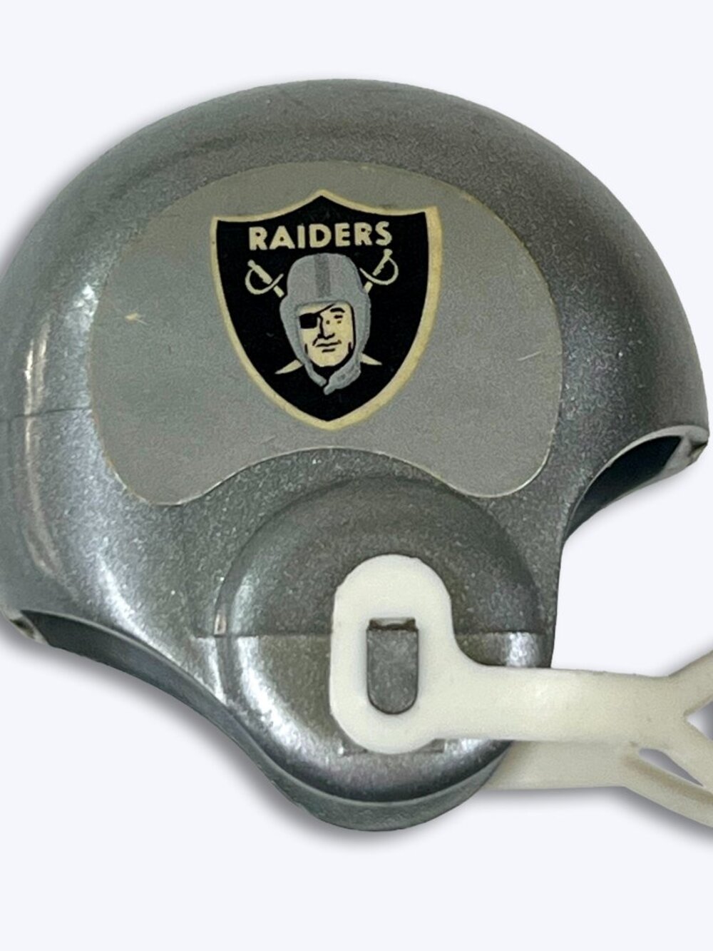 Vtg 1970s NFL Gumball Mini Football Helmet Oakland Raiders Retro Vending Toy 70s